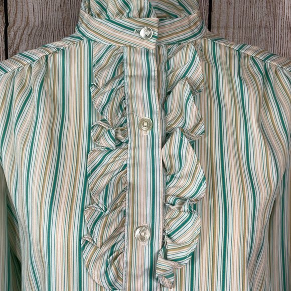 70s Pins and Needles Blouse - Picture 2 of 10